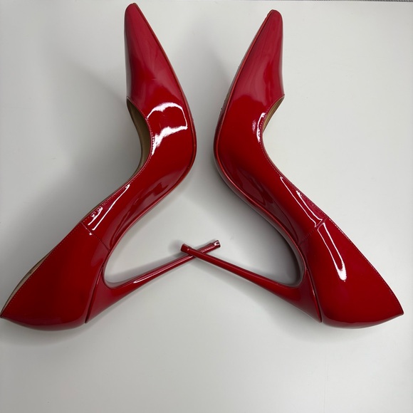 Christian Louboutin Red Patent Leather so Kate Heels 41.5 - Picture 5 of 7